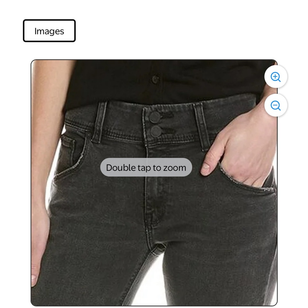Hudson jeans- low rise boot cut